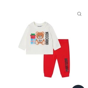Moschino baby bear present set WITHOUT  gift box Christmas